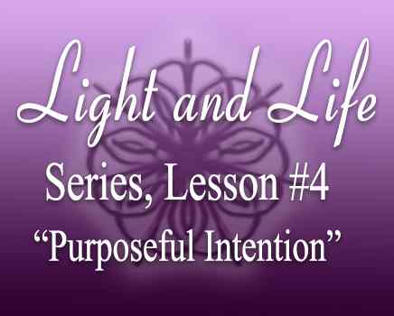 Purposeful Intention