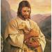 Christ and lamb Christ and lamb